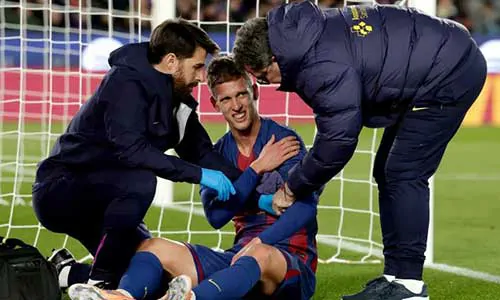 برشلونة يؤكد إصابة داني أولمو ويكشف موعد عودته